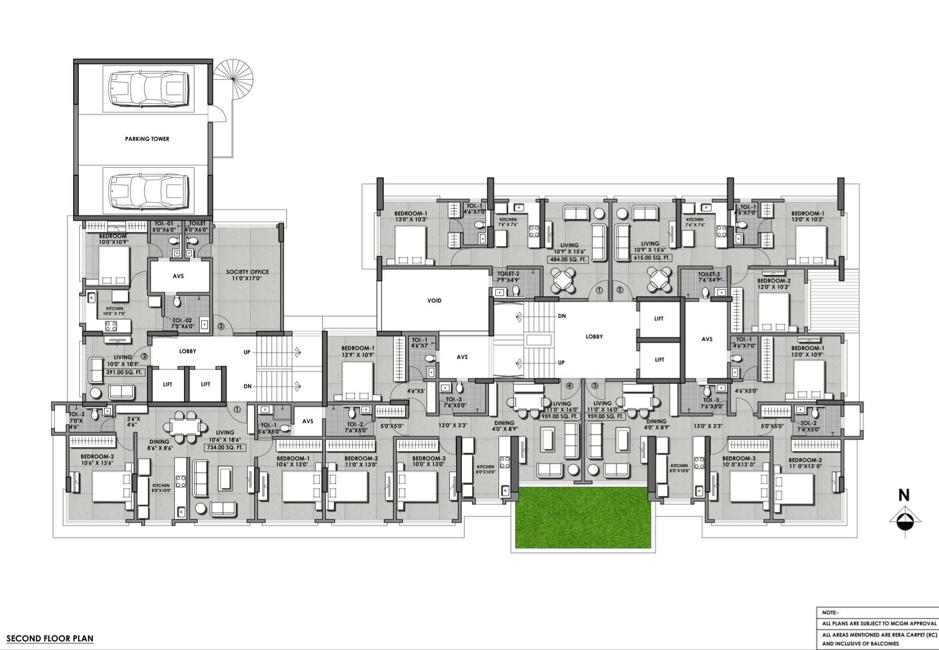 atharv laxmi floor plan 2 Layout Image