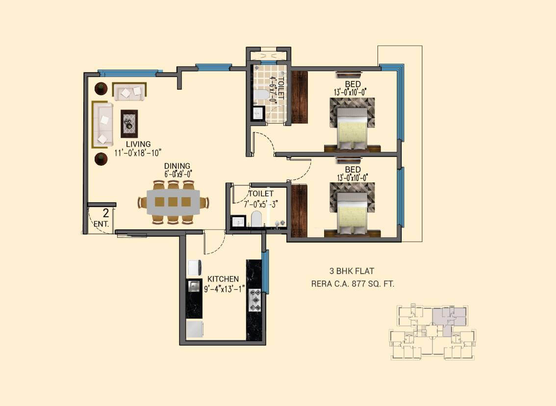 atharv saraswati floor plan 4 Layout Image
