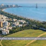 Sea-facing Shivaji Park skyline in Dadar West with Bandra-Worli Sea Link view